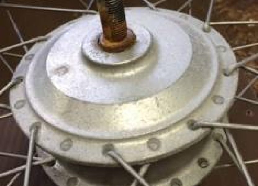 Hub motor endurance test